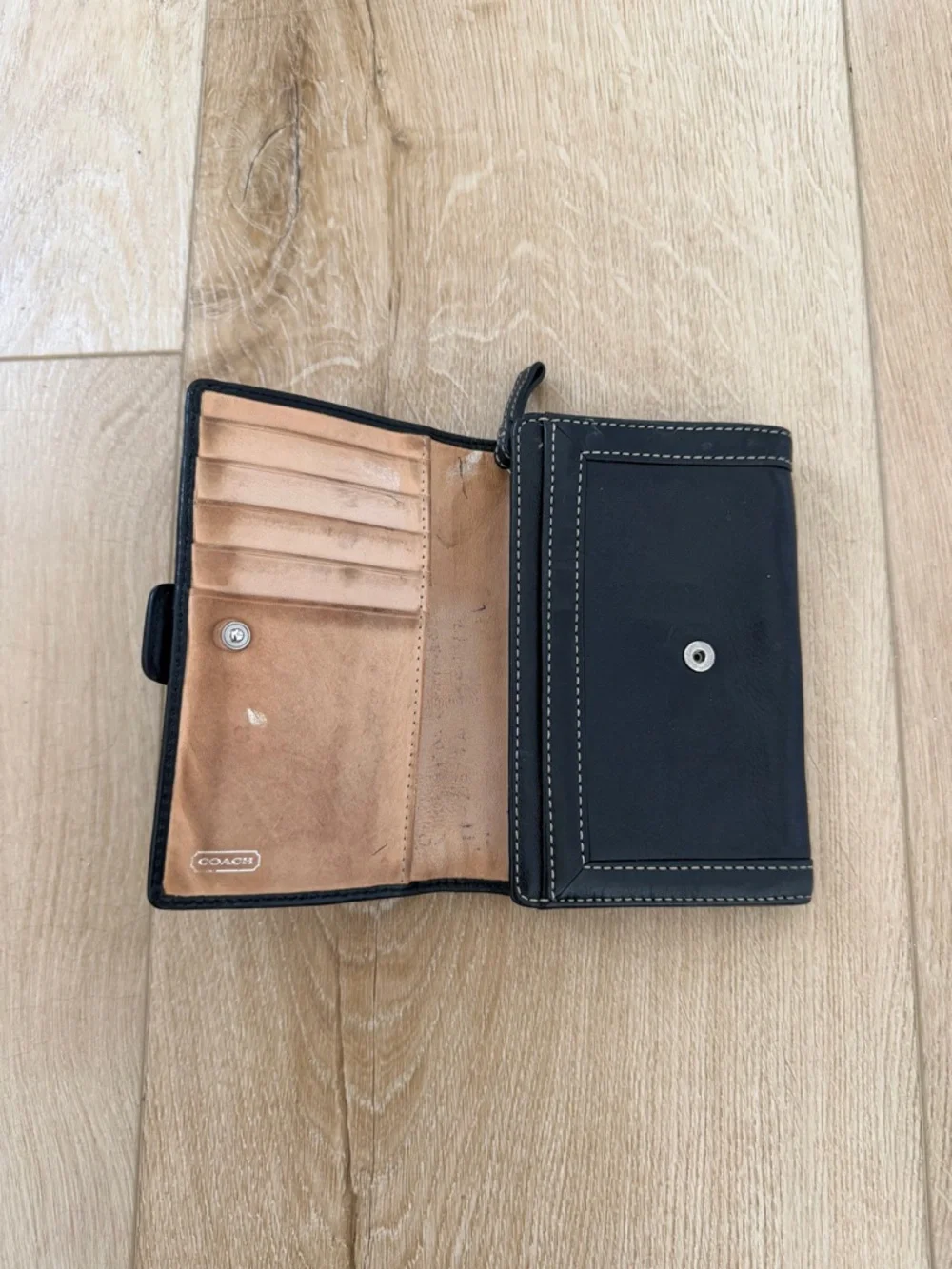 Coach Wallet. Used. Still has life left.
